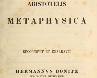 Aristotelova metafyzika