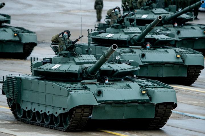 Ruské tanky T-80BVM